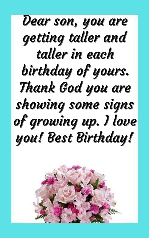 happy birthday mom quotes from son